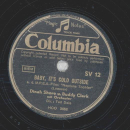 Dinah Shore u. Woody Herman - Natch / Dinah Shore u. Buddy Clark -  Baby, It´s Cold Outside