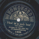 Fred Carlo / Carl Nebe - An der Weser / Heut ist ja noch heut