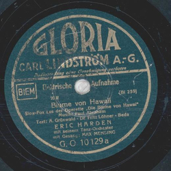 Eric Harden, Max Mensing - Blume von Hawaii / Will dir...