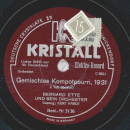 Bernhard Etté und sein Orchester, Gesang: Kurt Hardt - Gemischtes Kompotpourri, 1931