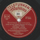 Adalbert Lutter - Donkey Serenade / Lambert`s Nachtlokal