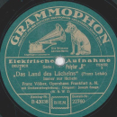 Franz Völker - Das Land des Lächelns ( Dein ist mein ganzes Herz ) / Das Land des Lächelns ( Immer nur lächeln )