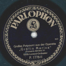 Edith-Lorand-Orchester - Potpourri aus der Operette "Gräfin Mariza" (2 Records)