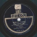 Die Odeon-Gesangs-Gitarristen - Schwalbenlied / Weißt Du, Muatter was i träum hab ?