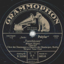 Chor u. Kapelle d. Staatsoper, Berlin: Oskar Fried - Thannhäuser