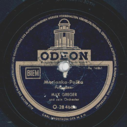 Max Greger Orchester - Marianka-Polka / Barbara