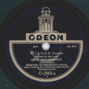 Käte Heidersbach - Mignon / Peer Gynt