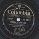 Andre Kostelanetz and his Orchestra - With A Song In My Heart / Dancing In The Dark