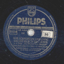 Sonja Ziemann u. Rudolf Prack  - Du bist die Liebe / Wir schaukeln uns ganz sachte durch das Leben