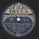 Heinz Woezel - Ich soll dich grüßen / Du bist der Grund zum Küssen