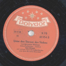 Max Greger und das Bavaria-Quartett - Mein Herz, dein Herz / Unter den Sternen des Südens
