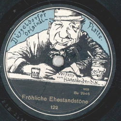 Teddy Langke - Auf dem Witwenball / Frhliche Ehestandstne