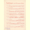 Notenheft / music sheet - Dann blühn für mich...