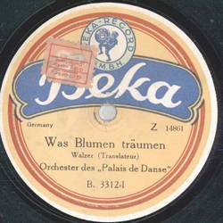 Orchester des Palais de Danse - Was Blumen trumen / Ballgeflster