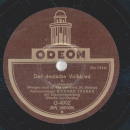 Richard Tauber - Das deutsche Volkslied "Das zerbrochene Ringlein" / Das deutsche Volkslied "Lebewohl"