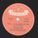 Peter Anders - Granada / Mama mia, du vergißt mich nicht