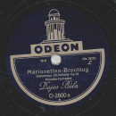 Dajos Béla - Marionetten-Brautzug / Polo-Spiele