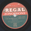 Billy Cotton - When Told The Village Belle / I Taught Her Now To Play