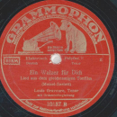 Louis Graveure - Tausend rote Rosen blühn / Ein Walzer für dich
