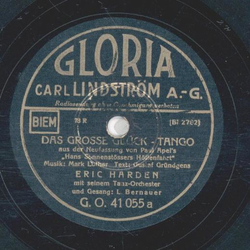 Eric Harden, Luigi Bernauer - Das grosse Glück / Lebe...