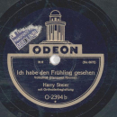 Harry Steier - Wer das Scheiden hat erfunden / Ich hab den Frühling gesehen
