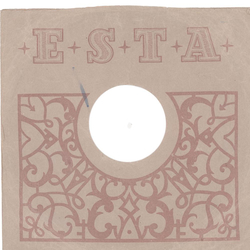 Original Esta Cover fr 25er Schellackplatten A5 C