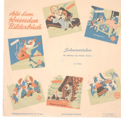 Original Cover für 25er Schellackplatten