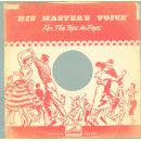 Original HMV Cover für 25er Schellackplatten