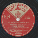 Adalbert Lutter - Schwalbenlied / Du sagst ganz einfach " Ja " !