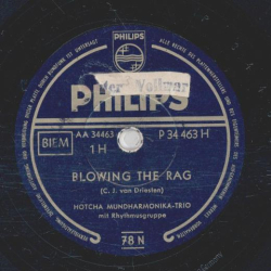 Hotcha Mundharmonika Trio mit Rhythmusbegleitung - Blowing The Rag / 12th Street Rag
