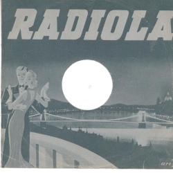 Original Cover für 25er Schellackplatten
