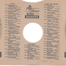 Original King Cover für 25er Schellackplatten A2 C
