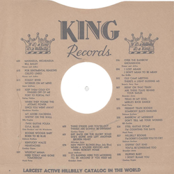 Original King Cover fr 25er Schellackplatten A5 C