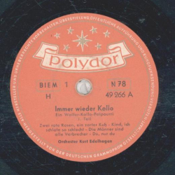 Renée Franke, Lonny Kellner, Detlev Lais, Cornel-Trio - Schlager-Echo