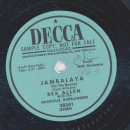 Rex Allen - Two Faced Clock / Jambalya