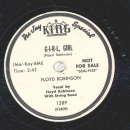 Floyd Robinson with String Band - You´re Not Yourself Anymore / Girl, Girl