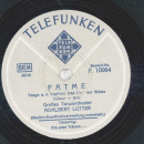 Adalbert Lutter - Ein paar Tränen... / Fatme