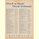 Notenheft / music sheet - Wenn der Hein in Rio ist...
