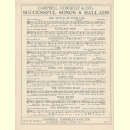 Notenheft / music sheet - Congo Lullaby