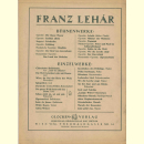 Notenheft / music sheet - Der Zarewitsch