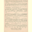 Notenheft / music sheet - Ein Kuß ist wunderbar...