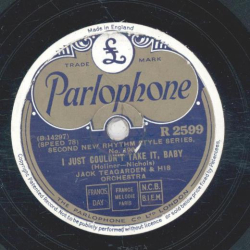 Jack Teagarden - I Just Couldn´t Take It, Baby / Junk Man