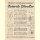 Notenheft / music sheet - Heimat