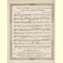 Notenheft / music sheet - Along Came Ruth