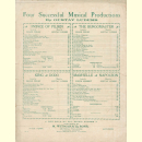 Notenheft / music sheet - Woodland