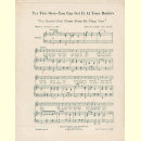 Notenheft / music sheet - Teasing