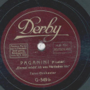 Tanz-Orchester - Paganini: Gern hab ich die Fraun geküßt / Paganini: Einmal möcht ich was Närrisches tun