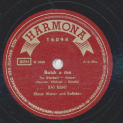 Klaus Alzner und Solisten / Evi Kent - Zuckerlilli / Botch a me
