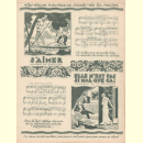 Notenheft / music sheet - La femme a la rose