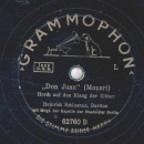 Erna Berger, Heinrich Schlusnus - Don Juan (Mozart), Reich mir die Hand mein Leben / Don Juan (Mozart), Horch auf den Klang der Zither